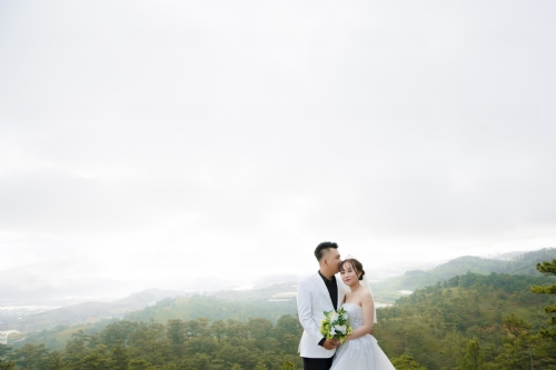 Hình cưới ngoại cảnh Đà Lạt