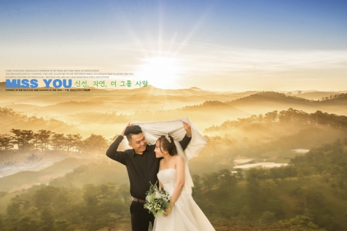 Hình cưới ngoại cảnh Đà Lạt