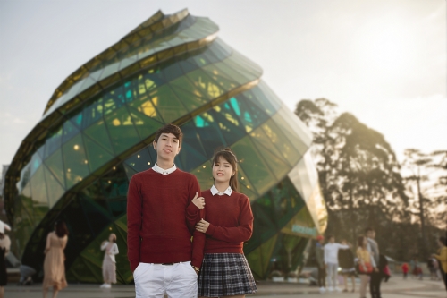 Hình cưới ngoại cảnh Đà Lạt