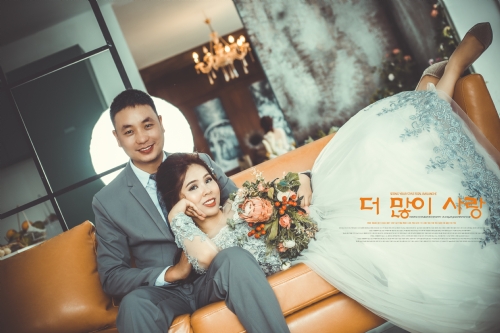 Hình cưới phim trường 