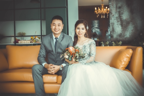 Hình cưới phim trường 