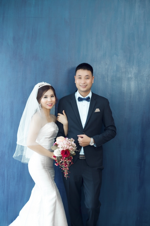 Hình cưới phim trường 