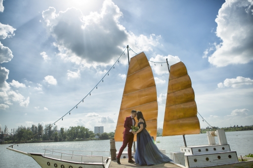 Hình cưới phim trường 