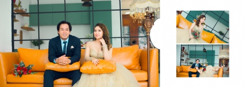 Hình cưới phim trường 