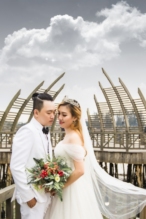 Hình cưới phim trường 