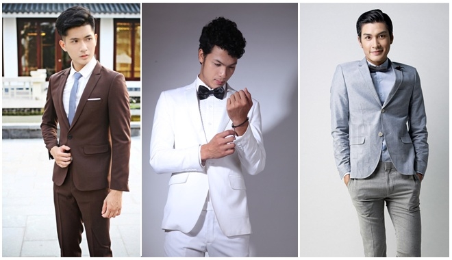 Những mẫu vest “tránh nóng” cho chú rể mùa hè